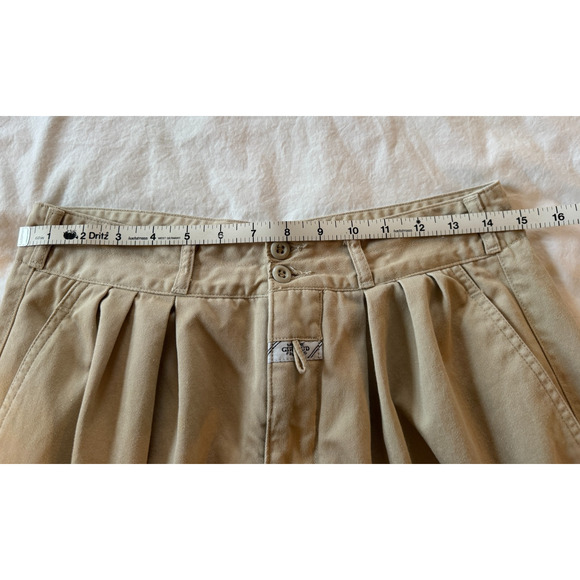 Vtg Marithe Francois Girbaud Women’s Pleated Chino Pants Barrel Leg W30 1980s - Picture 12 of 14